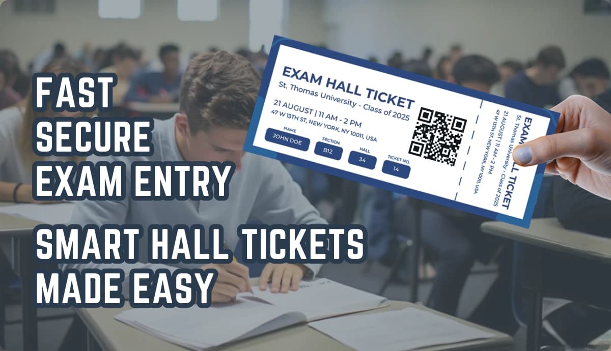 Hall Ticket Generator