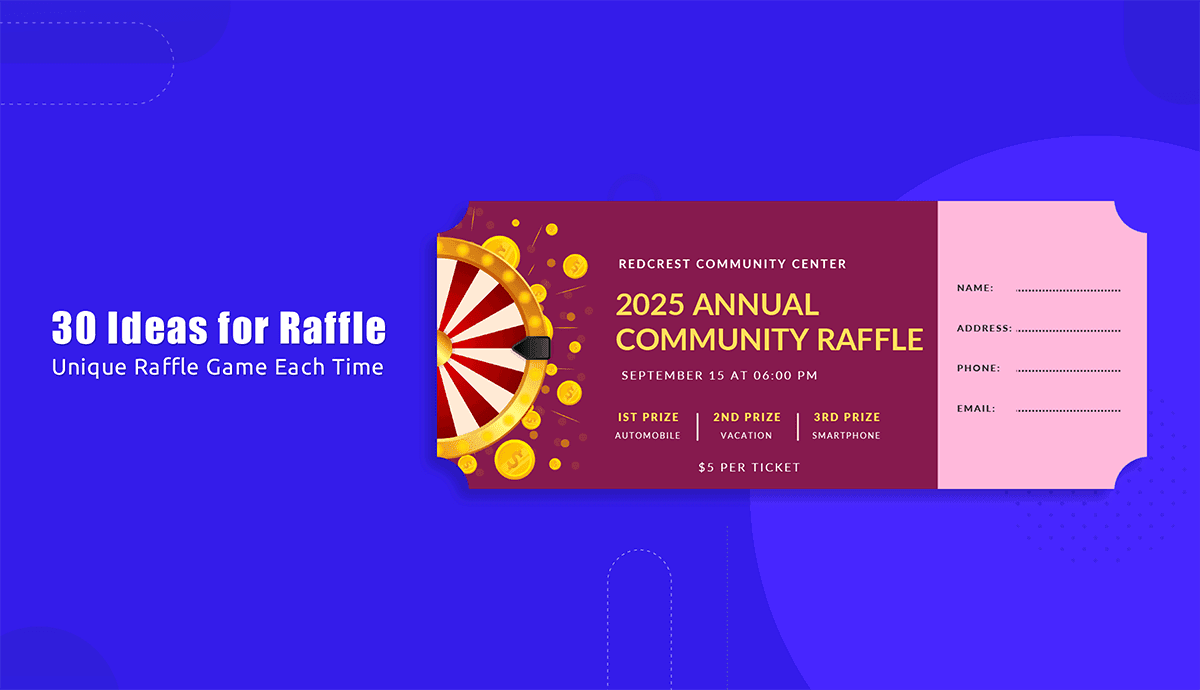 TG 30 Ideas For Raffle min