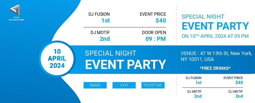 Special Night Event Ticket