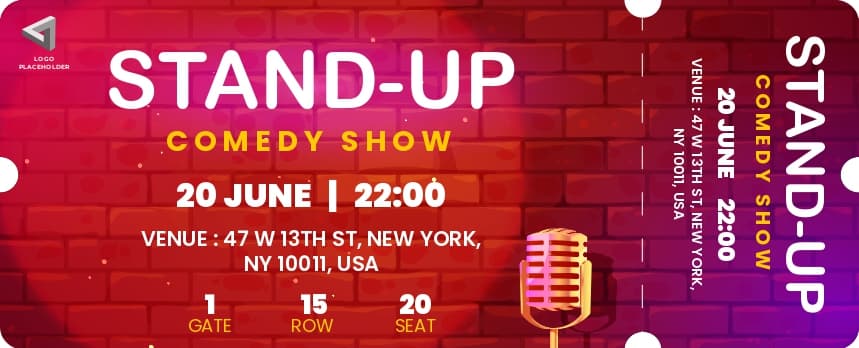 Stand-up Comedy Show Ticket