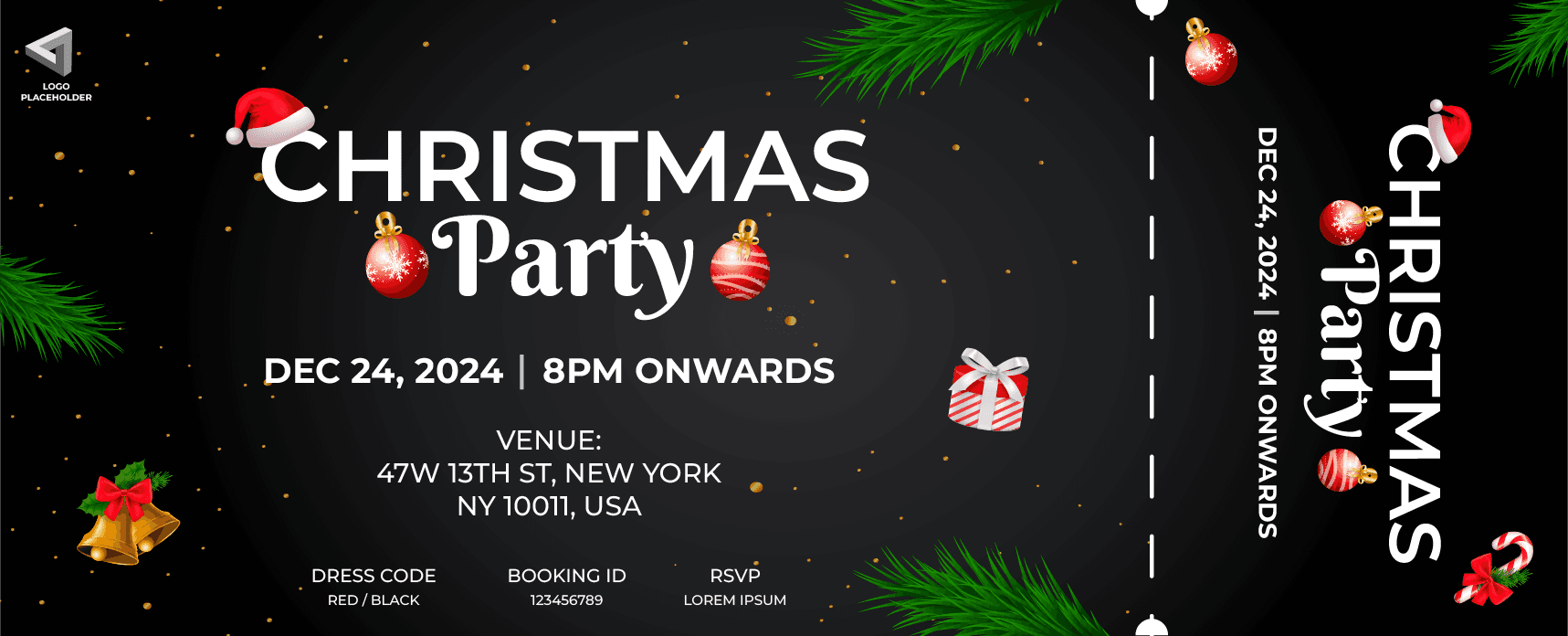 Christmas Party Ticket