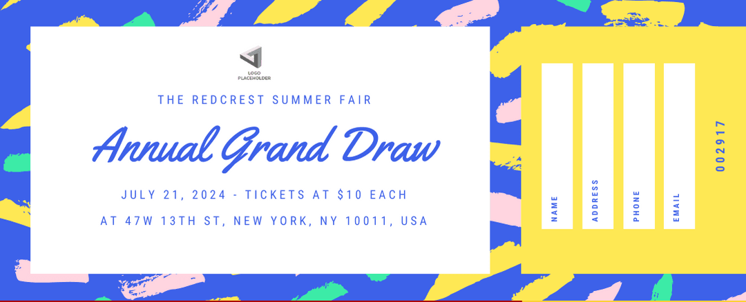 Annual Grand Draw Raffle Ticket