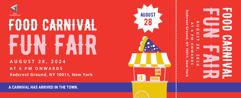 Fun Fair Carnival Ticket