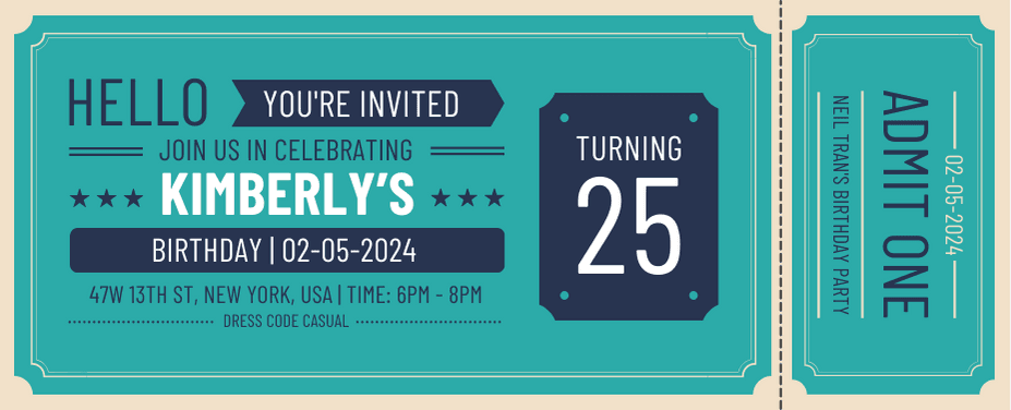 Birthday Ticket