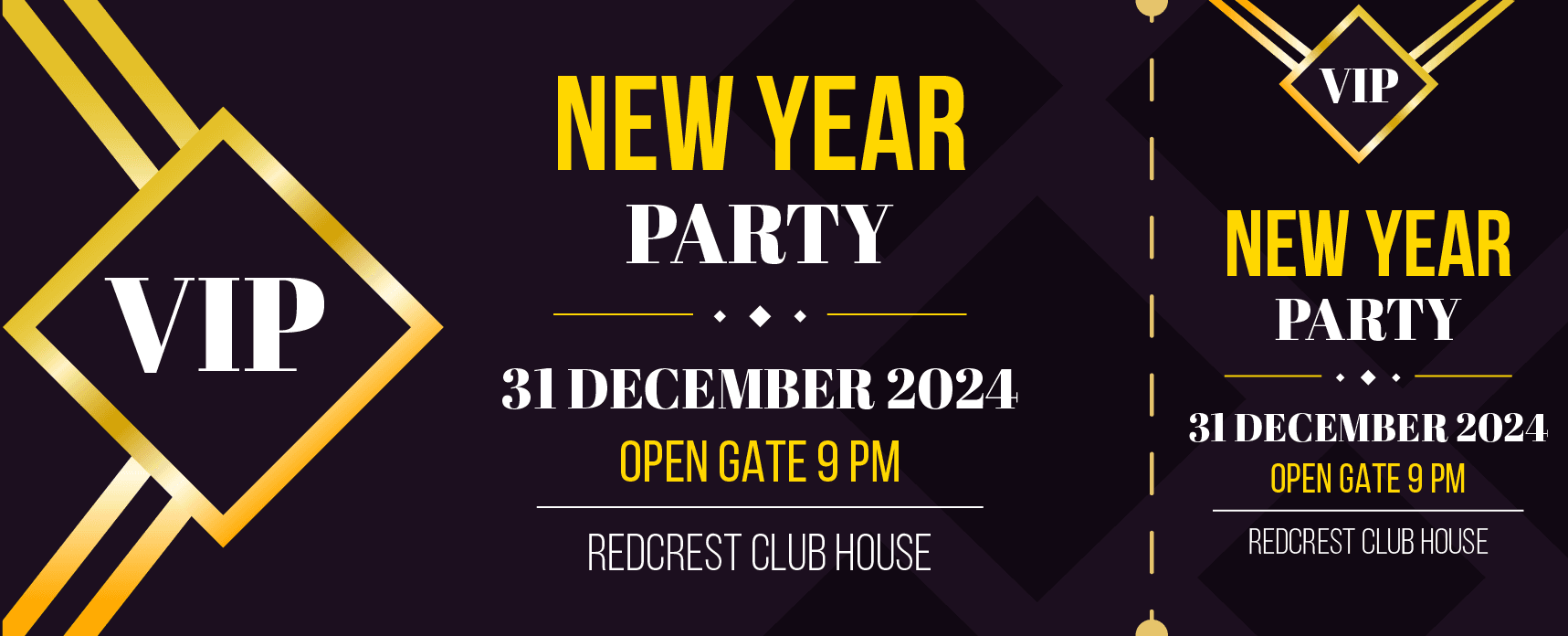 VIP New Year Party Ticket
