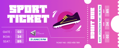 Sports Ticket for Special Events