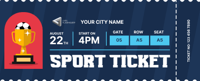 Football Match Ticket