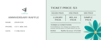Special Event Fundraiser Ticket