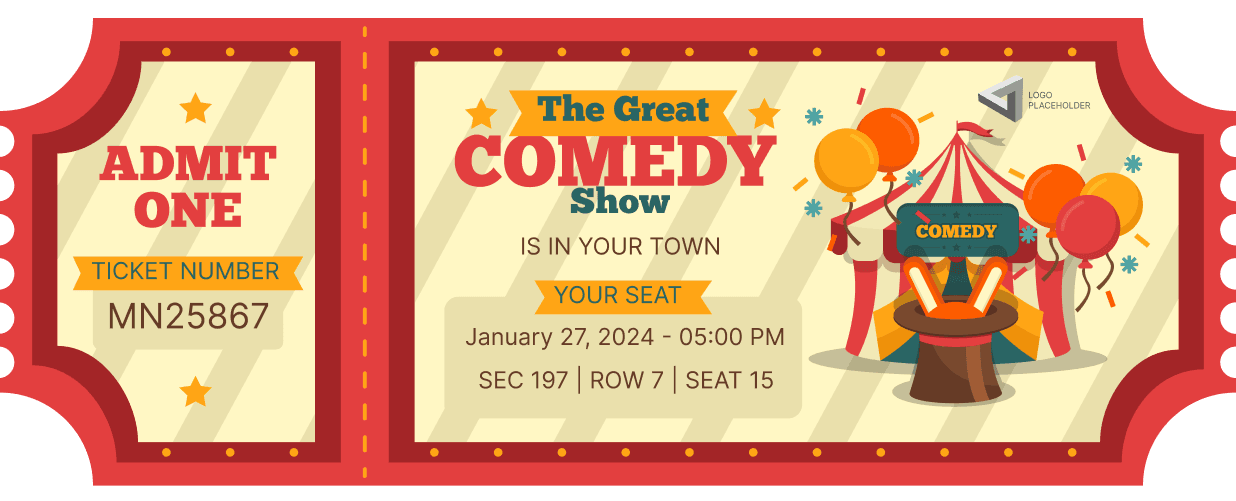 Great Comedy Show Ticket