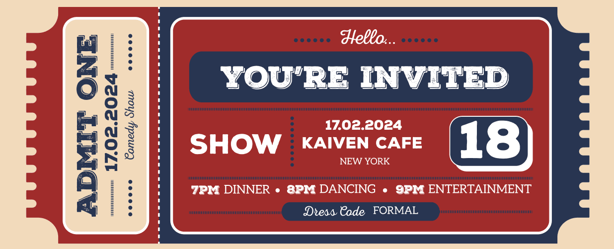 Cafe Comedy Show Ticket