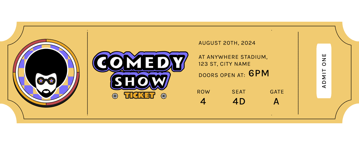 Classic Comedy Show Ticket