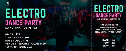 Electro Dance Party Ticket