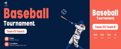 Baseball Tournament Ticket