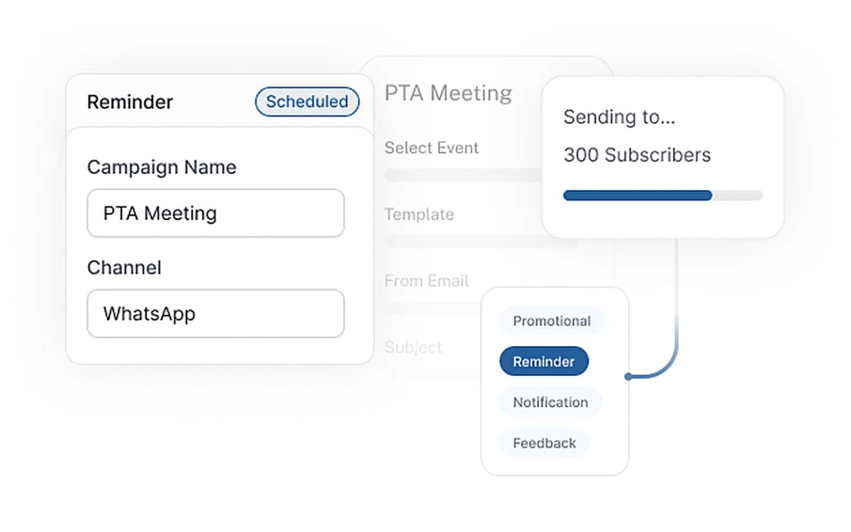 Fill seats faster with targeted event reminders