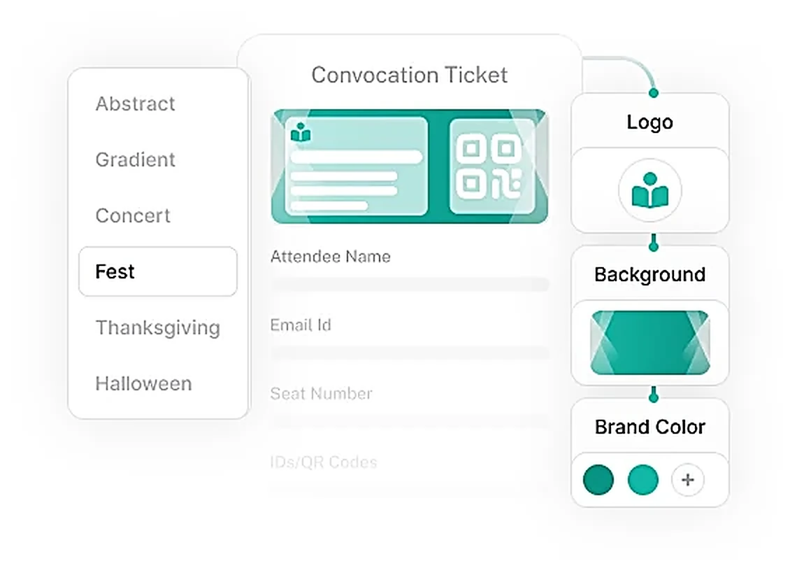 Design tickets that reflect each event’s identity