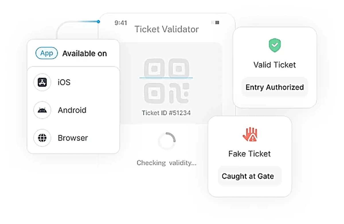 Manage gate entry in seconds across every campus venue